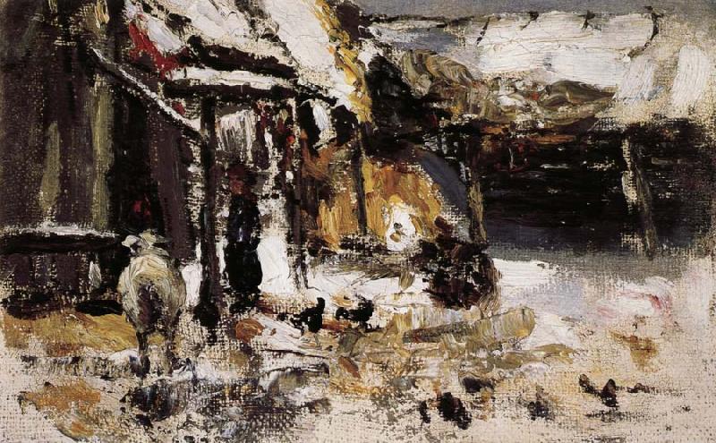 Nikolay Fechin Courtyard